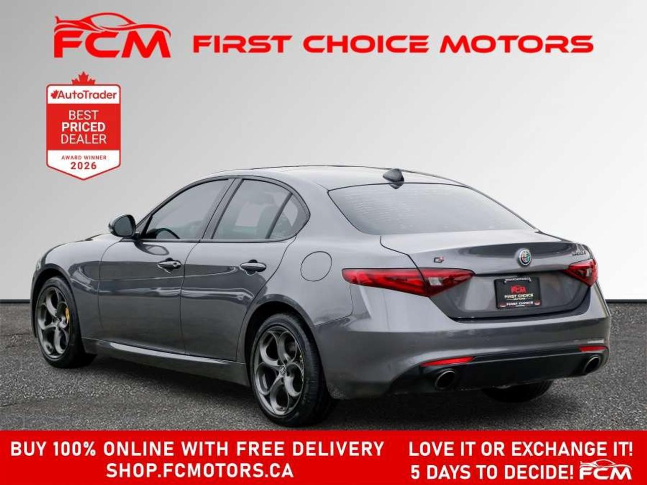 2017 Alfa Romeo Giulia FULLY CERTIFIED WITH WARRANTY Photo