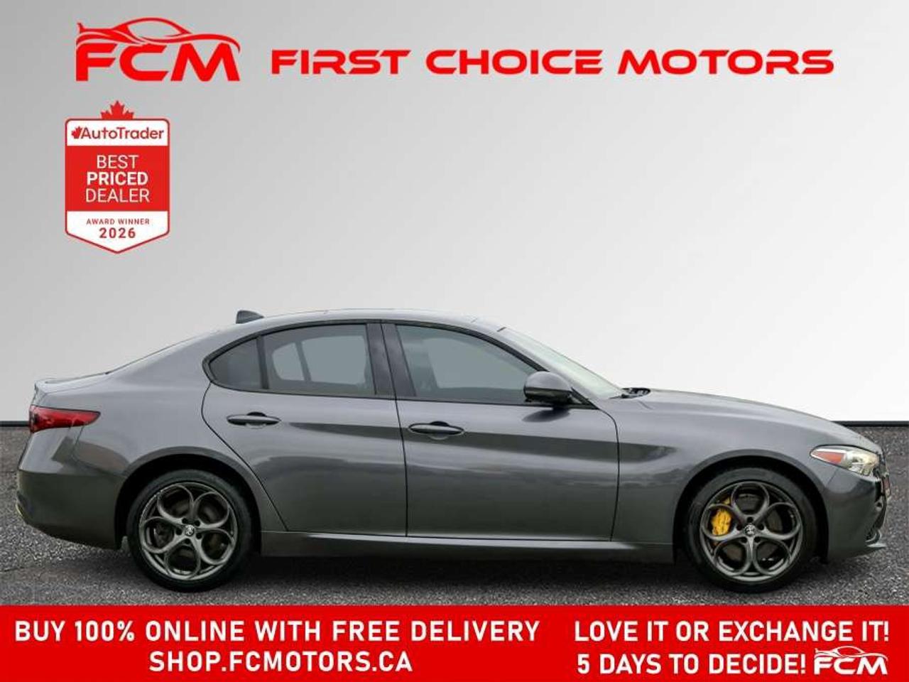 2017 Alfa Romeo Giulia FULLY CERTIFIED WITH WARRANTY Photo