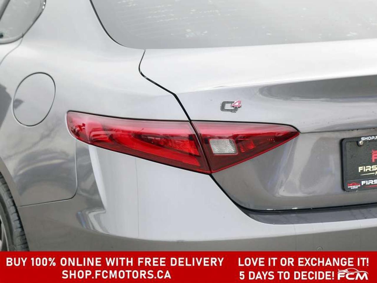 2017 Alfa Romeo Giulia FULLY CERTIFIED WITH WARRANTY Photo