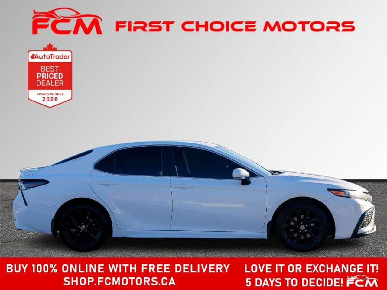2022 Toyota Camry SE   FULLY CERTIFIED WITH WARRANTY Photo