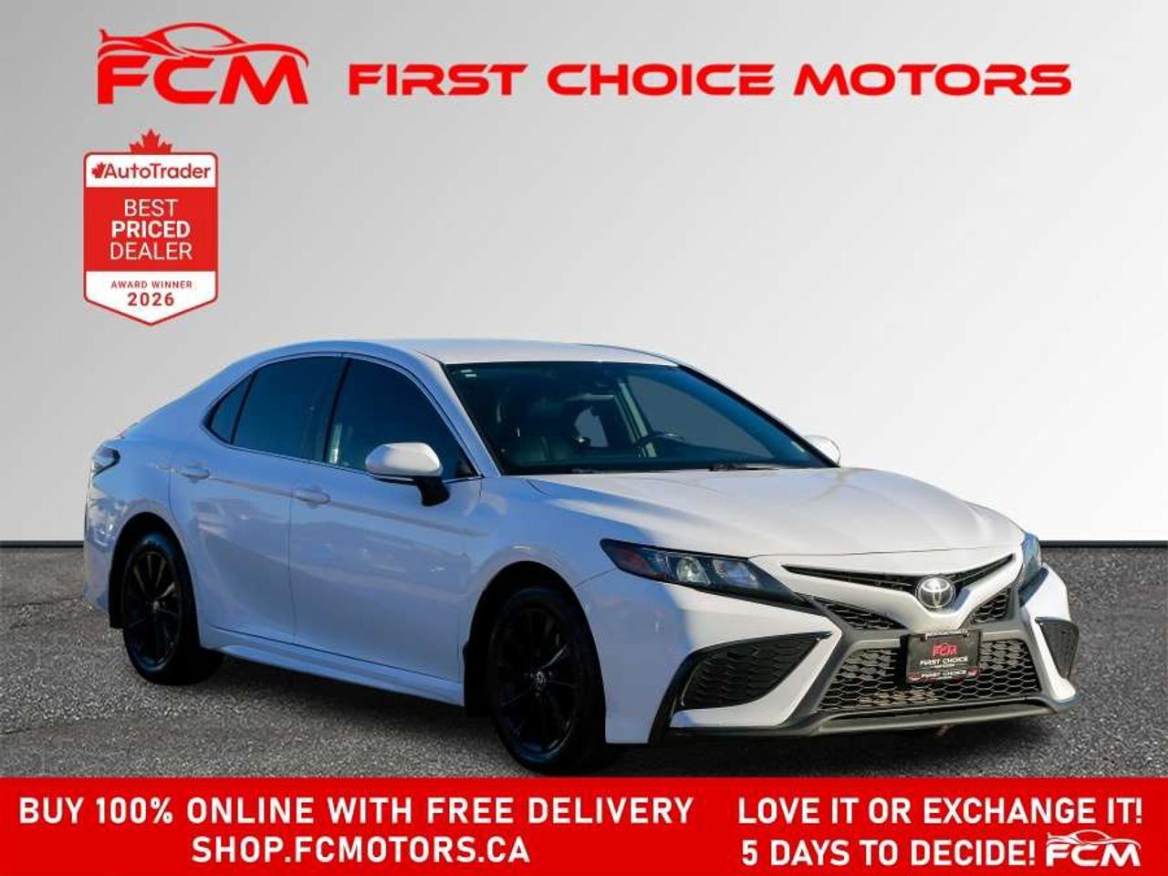 2022 Toyota Camry SE   FULLY CERTIFIED WITH WARRANTY Photo