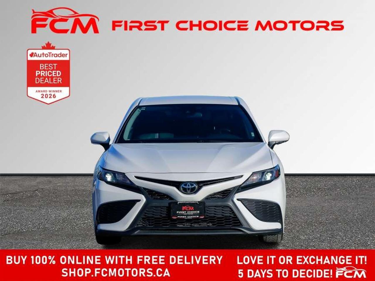 2022 Toyota Camry SE   FULLY CERTIFIED WITH WARRANTY Photo