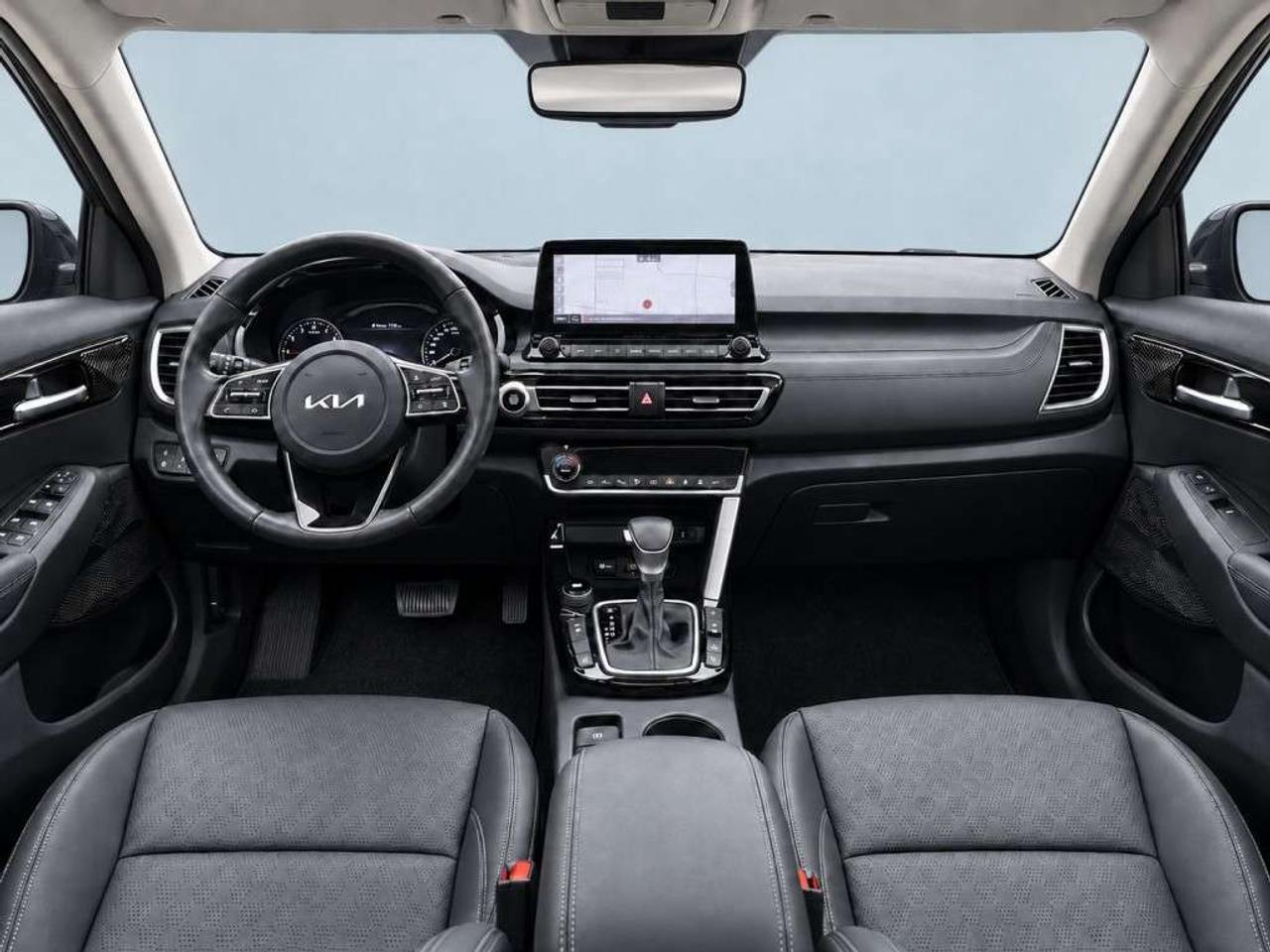 2023 Kia Seltos EX PREMIUM AWD / LEATHER / SUNROOF / NAVI / BLIND SPOT / LANE ASSIST Photo