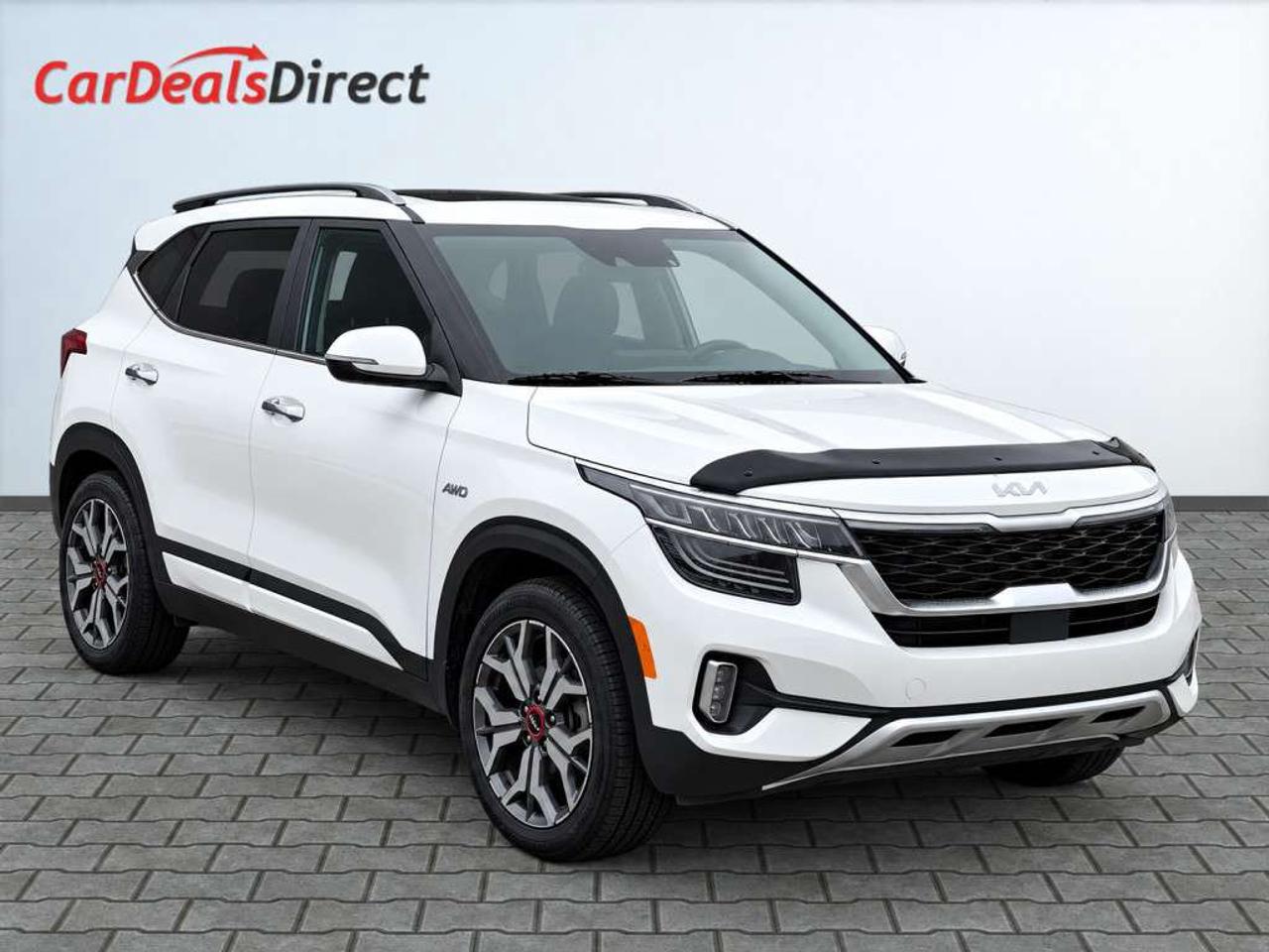 2023 Kia Seltos SX TURBO AWD / LEATHER / NAVI / SUNROOF / BLIND SPOT / LANE ASSIST Photo0