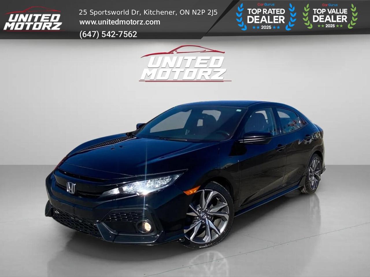 2019 Honda Civic Hatchback Sport Touring FWD 1.5L~SAFETY CERTIFIED~ Photo5