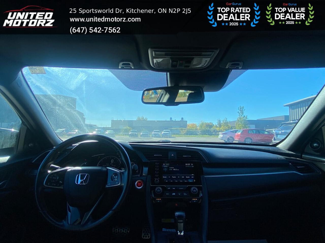 2019 Honda Civic Hatchback Sport Touring FWD 1.5L~SAFETY CERTIFIED~ Photo