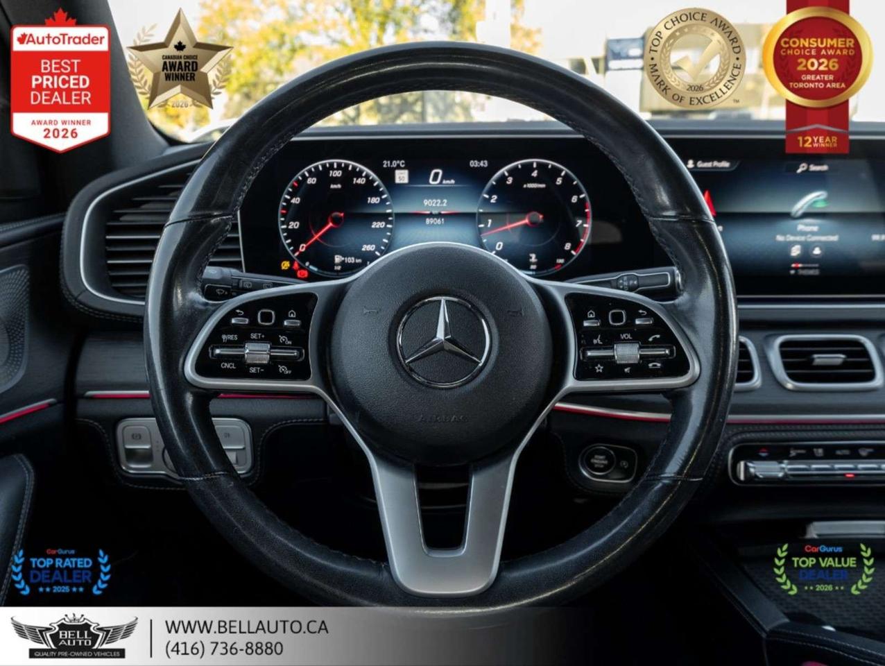 2020 Mercedes-Benz GLE 350   7PASS   AMGPKG   PRMPKG   ONEOWNER   NOACCIDENT Photo