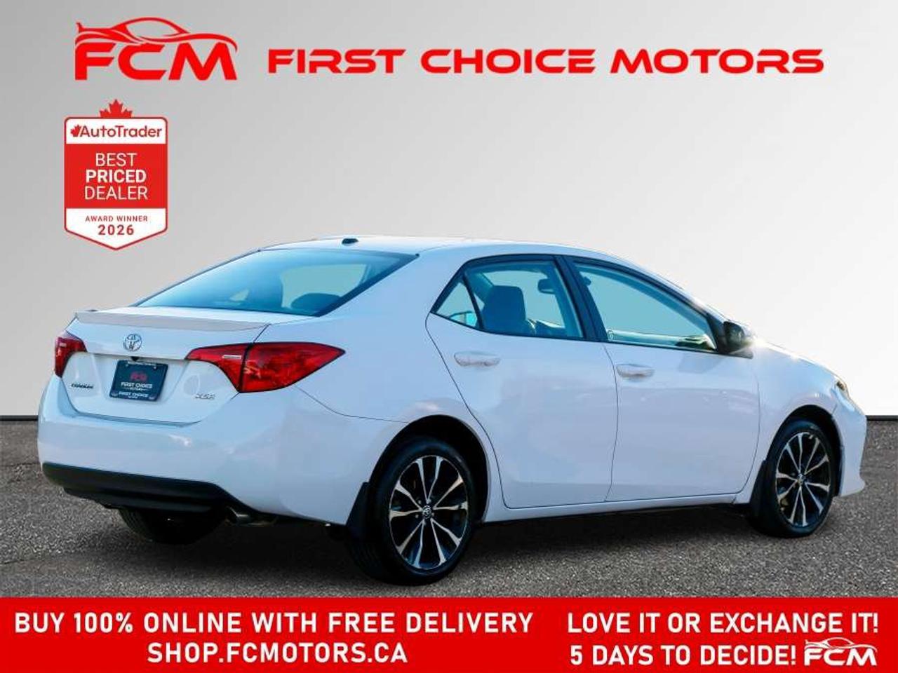 2017 Toyota Corolla XSE   FULLY CERTIFIED WITH WARRANTY Photo