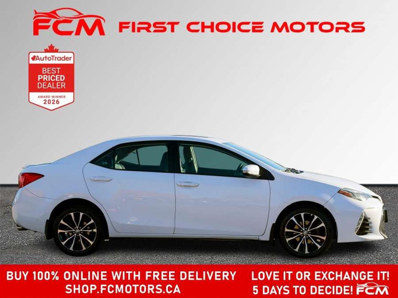 2017 Toyota Corolla XSE   FULLY CERTIFIED WITH WARRANTY Photo
