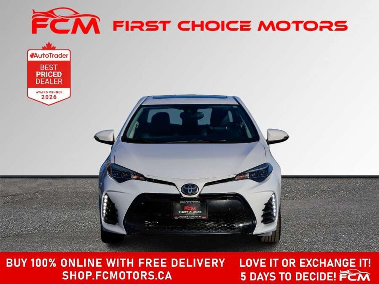 2017 Toyota Corolla XSE   FULLY CERTIFIED WITH WARRANTY Photo