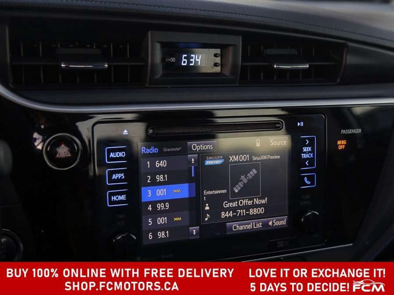 2017 Toyota Corolla XSE   FULLY CERTIFIED WITH WARRANTY Photo