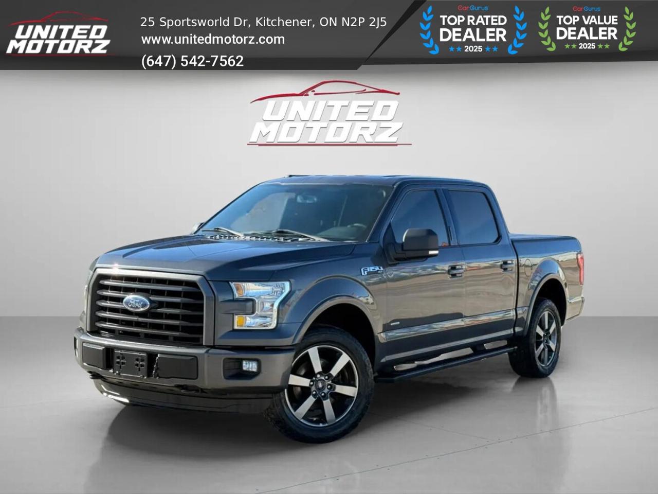 2016 Ford F-150 XLT Sport SuperCrew 145" 4WD 2.7L 6cyl~SAEFTY CERT Photo