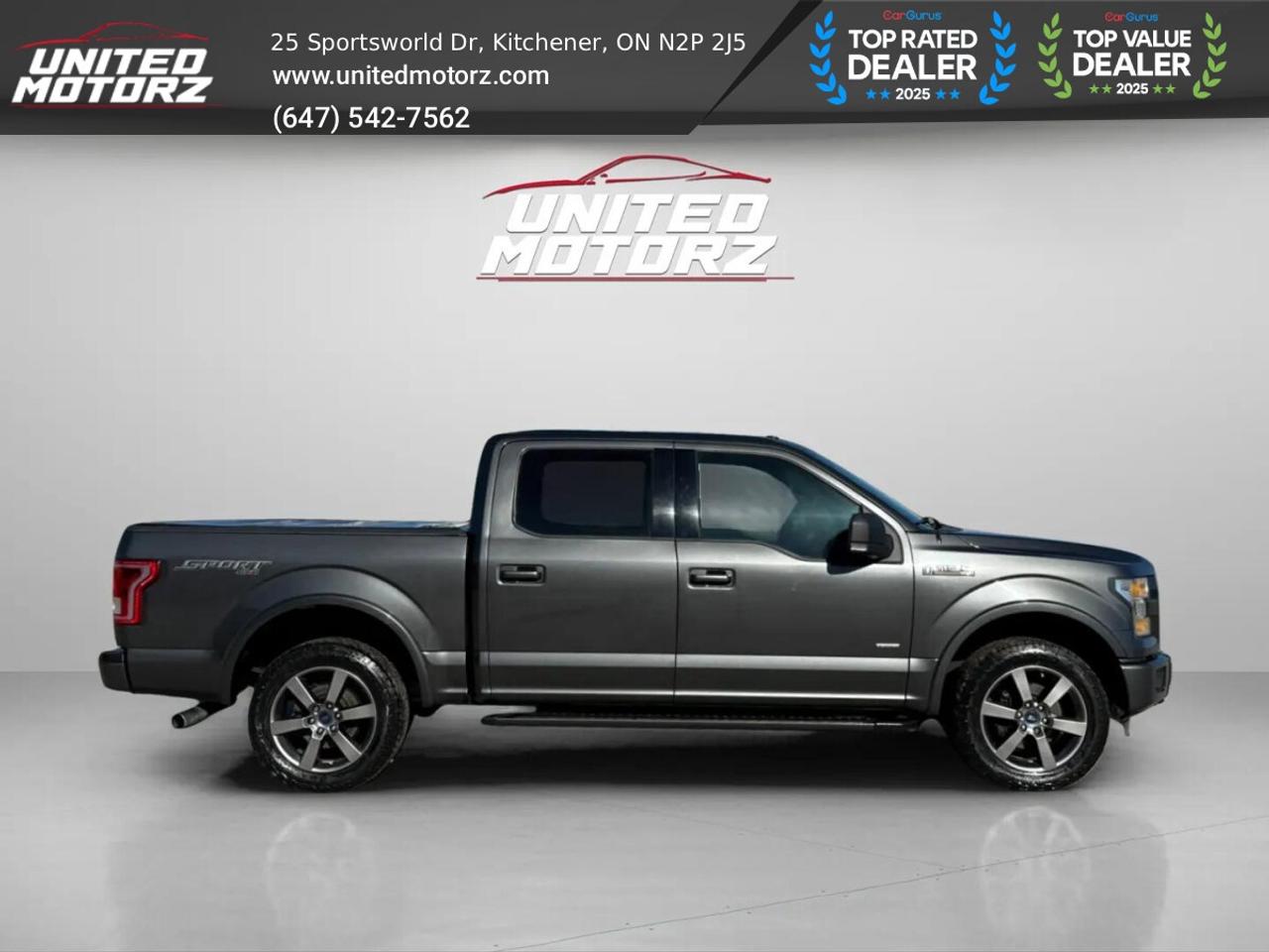 2016 Ford F-150 XLT Sport SuperCrew 145" 4WD 2.7L 6cyl~SAEFTY CERT Photo