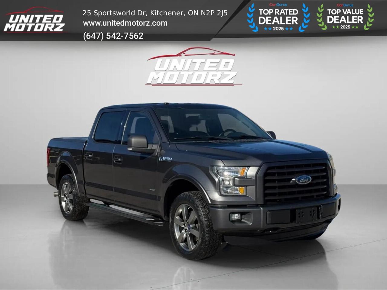 2016 Ford F-150 XLT Sport SuperCrew 145" 4WD 2.7L 6cyl~SAEFTY CERT Photo