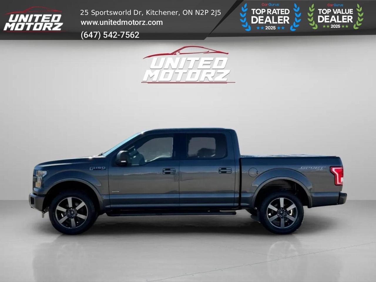 2016 Ford F-150 XLT Sport SuperCrew 145" 4WD 2.7L 6cyl~SAEFTY CERT Photo