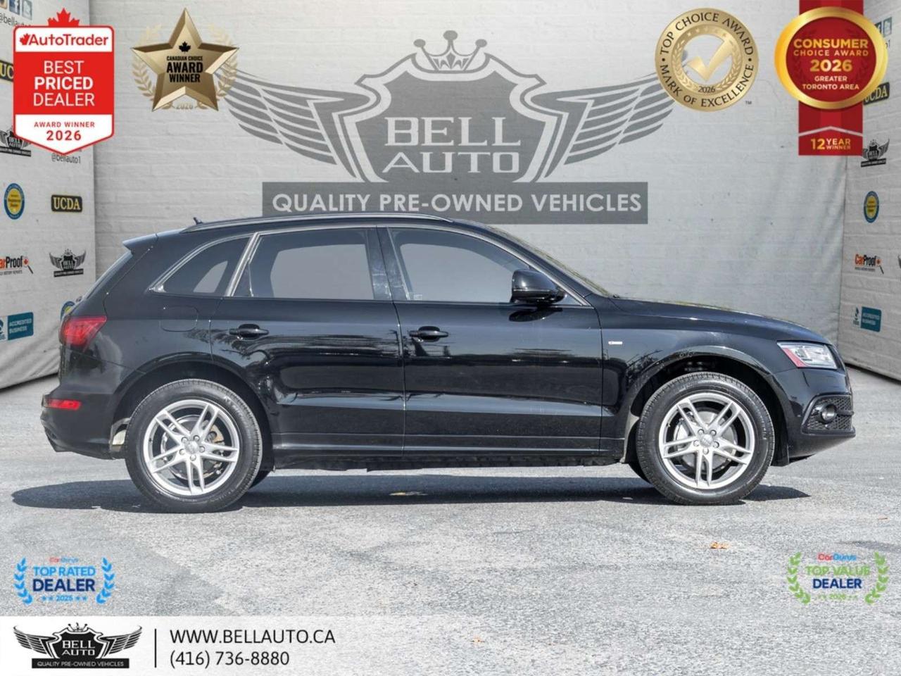 2015 Audi Q5 2.0T Technik   S-LINE   BLKOPTIC   NAVI   B.CAM   PANO   NOACCIDENT Photo
