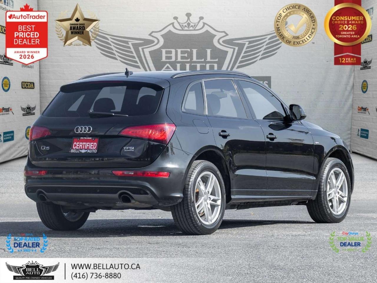 2015 Audi Q5 2.0T Technik   S-LINE   BLKOPTIC   NAVI   B.CAM   PANO   NOACCIDENT Photo