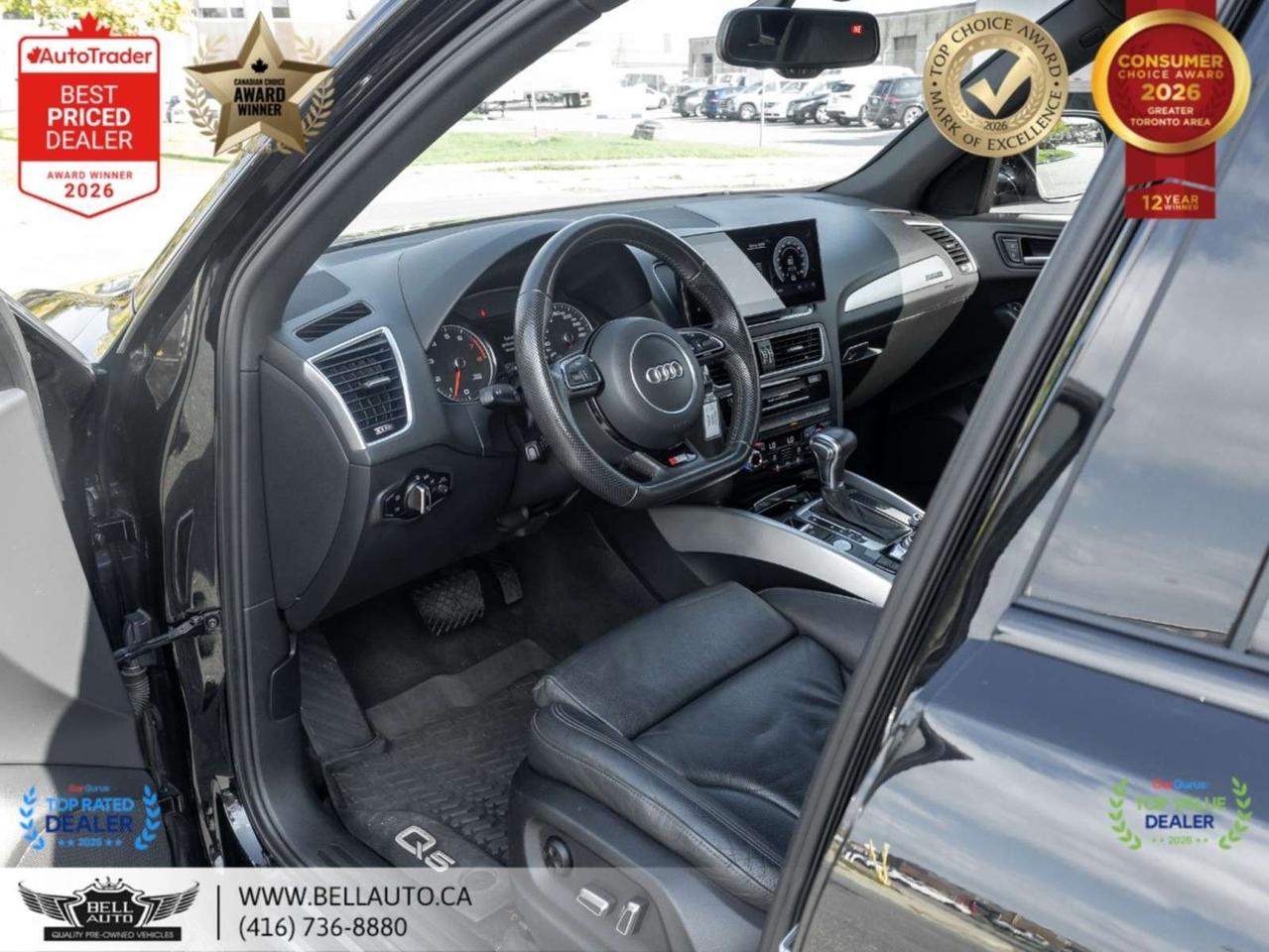 2015 Audi Q5 2.0T Technik   S-LINE   BLKOPTIC   NAVI   B.CAM   PANO   NOACCIDENT Photo
