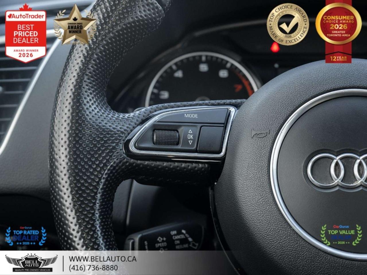 2015 Audi Q5 2.0T Technik   S-LINE   BLKOPTIC   NAVI   B.CAM   PANO   NOACCIDENT Photo