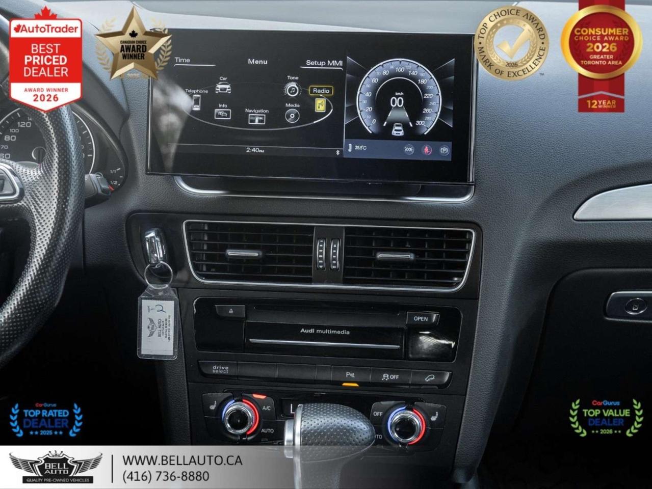 2015 Audi Q5 2.0T Technik   S-LINE   BLKOPTIC   NAVI   B.CAM   PANO   NOACCIDENT Photo