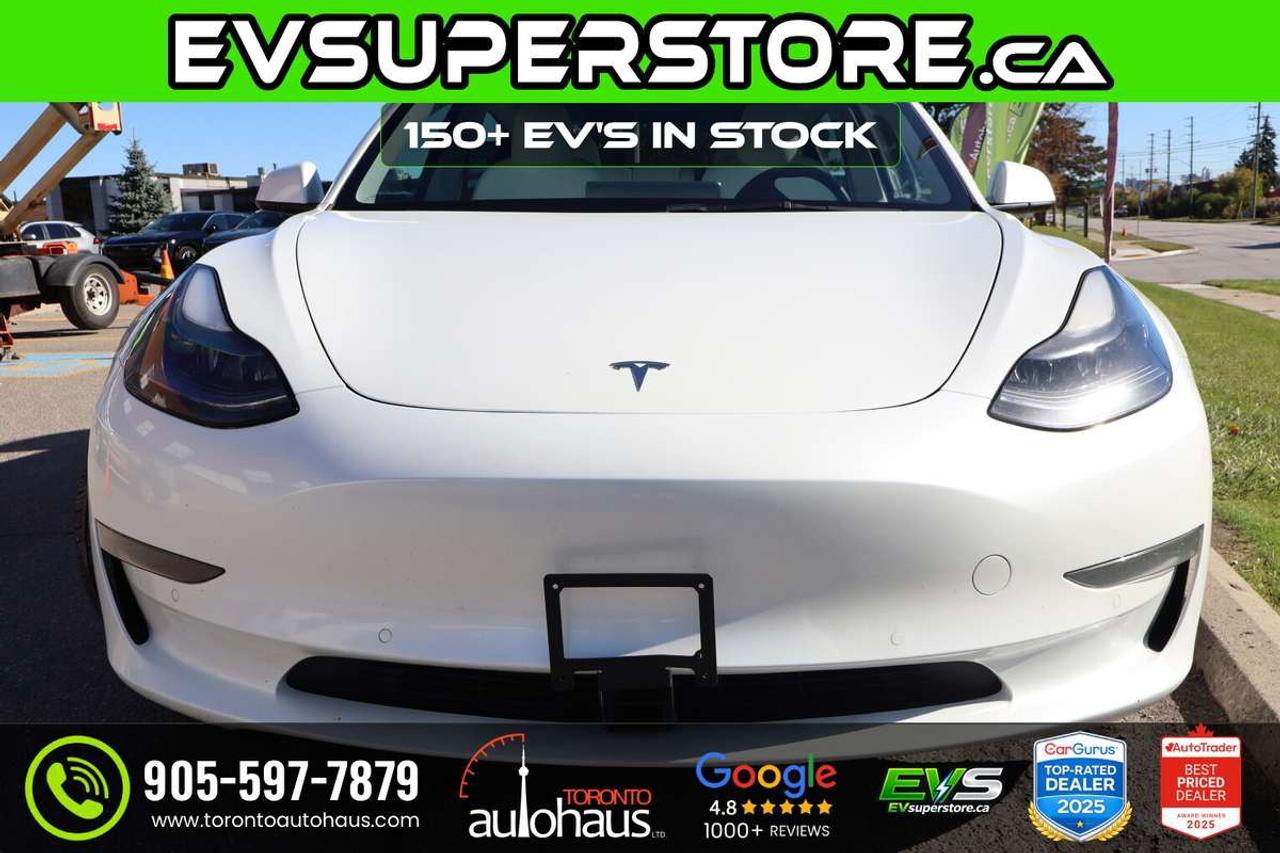 2022 Tesla Model 3 LFP I WHITE INT. I  EVSUPERSTORE Photo
