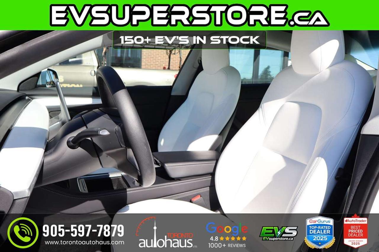 2022 Tesla Model 3 LFP I WHITE INT. I  EVSUPERSTORE Photo