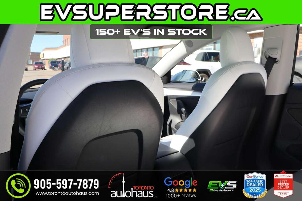 2022 Tesla Model 3 LFP I WHITE INT. I  EVSUPERSTORE Photo