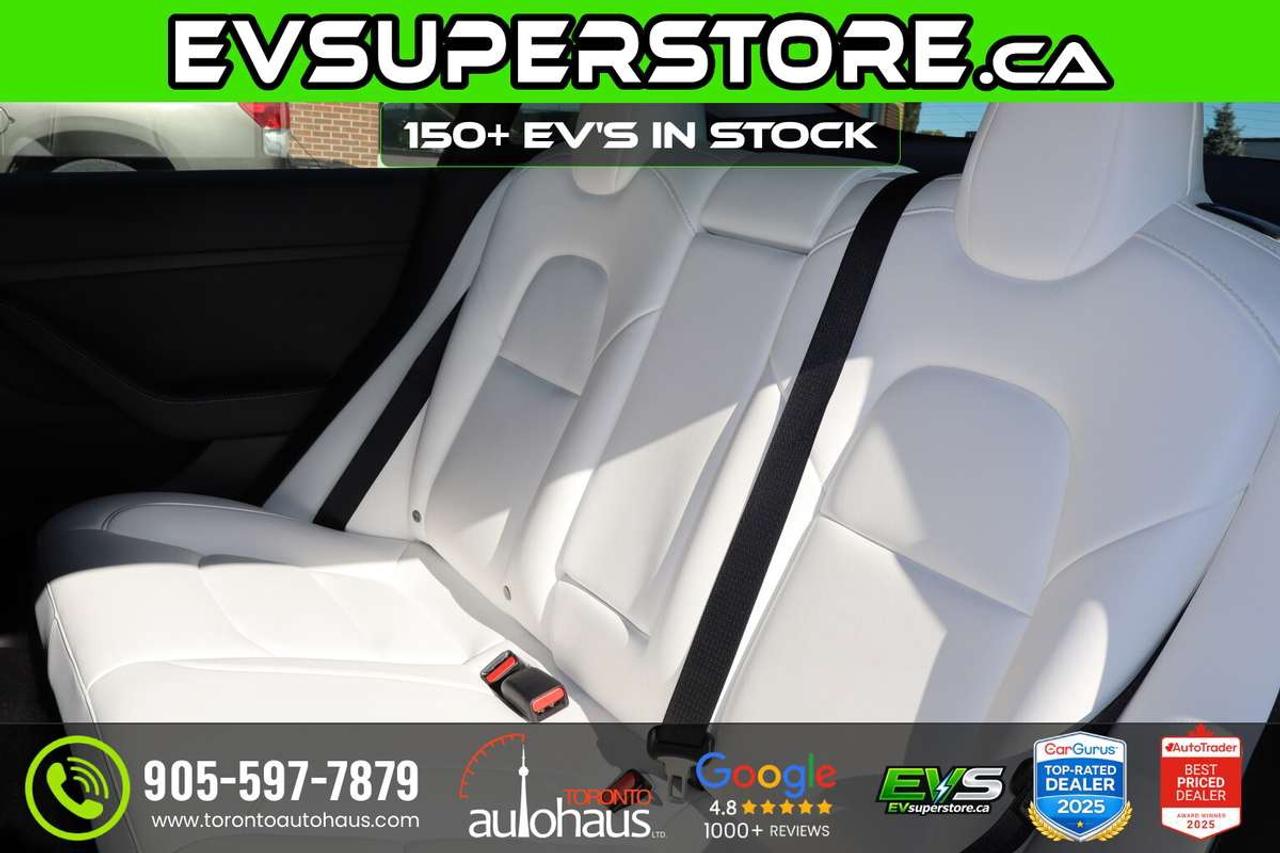2022 Tesla Model 3 LFP I WHITE INT. I  EVSUPERSTORE Photo