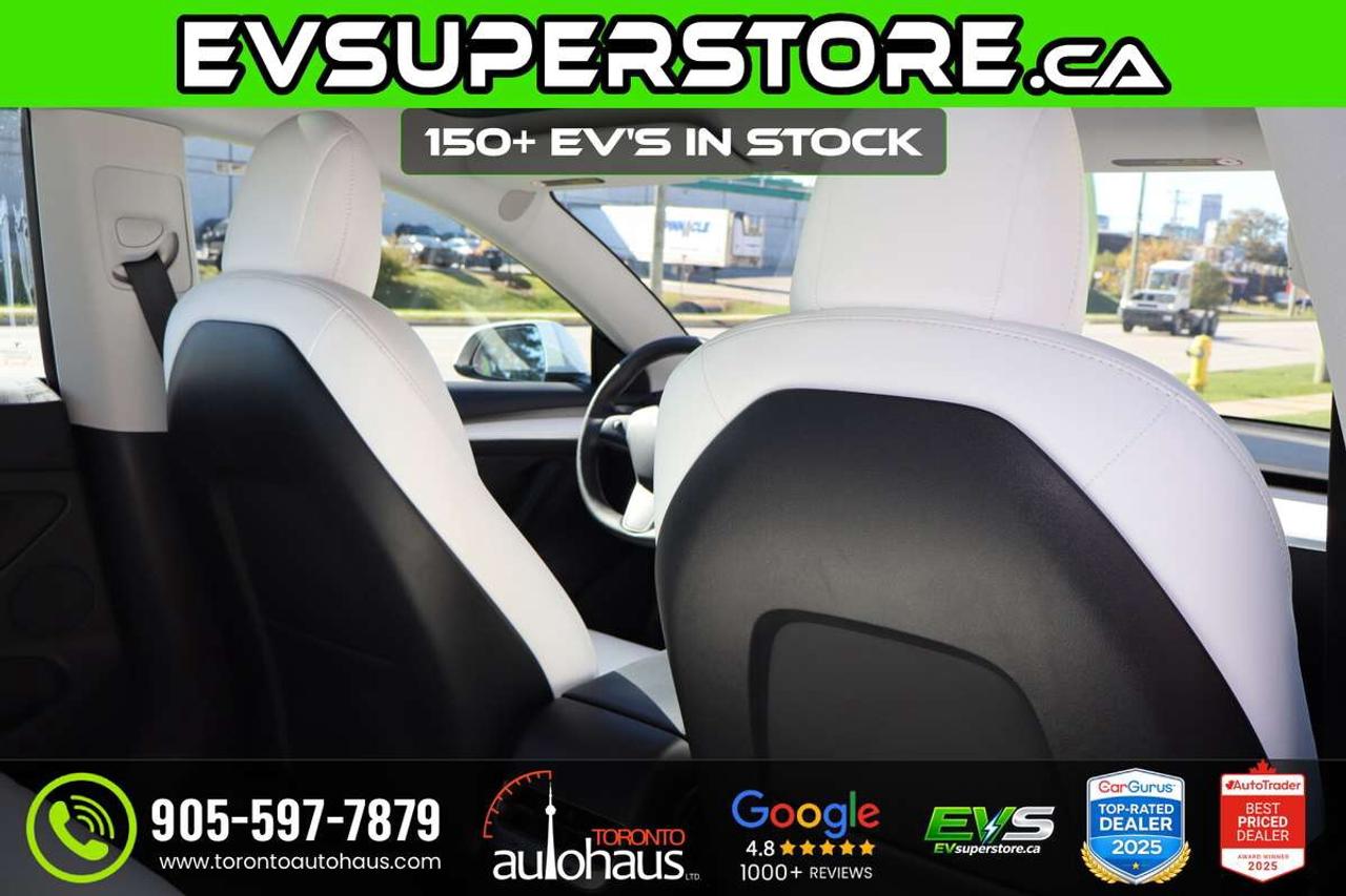 2022 Tesla Model 3 LFP I WHITE INT. I  EVSUPERSTORE Photo