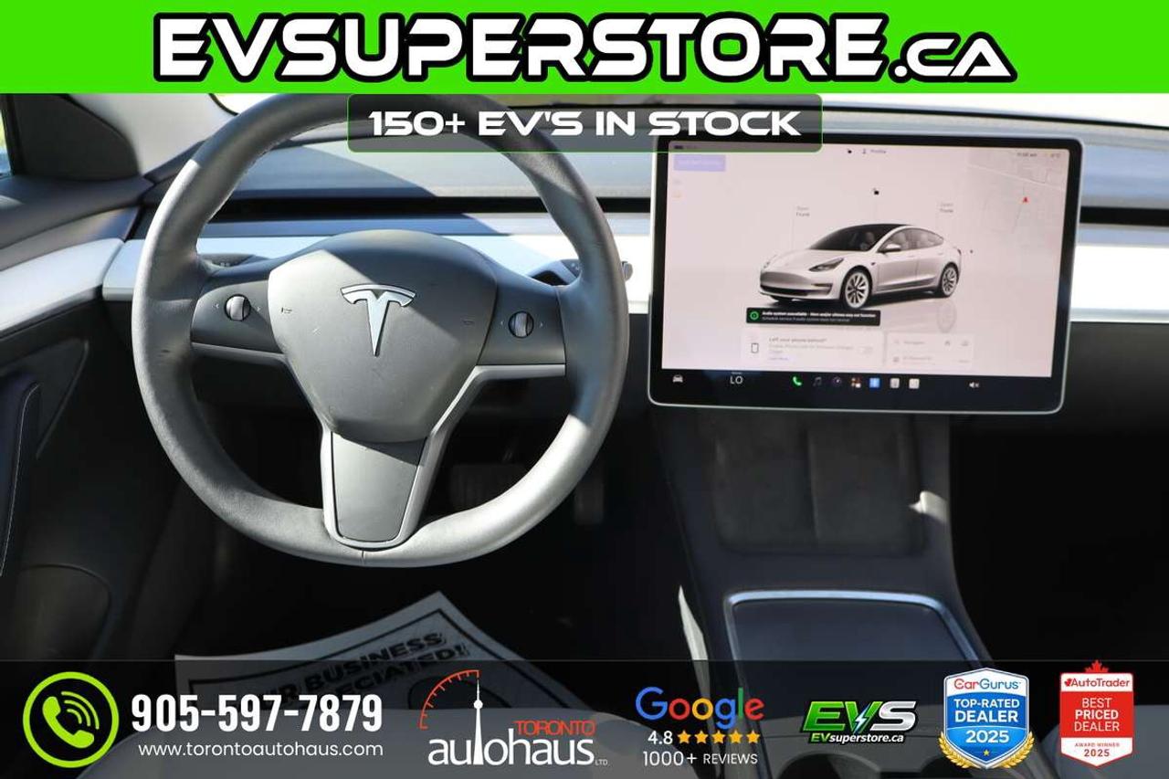 2022 Tesla Model 3 LFP I WHITE INT. I  EVSUPERSTORE Photo