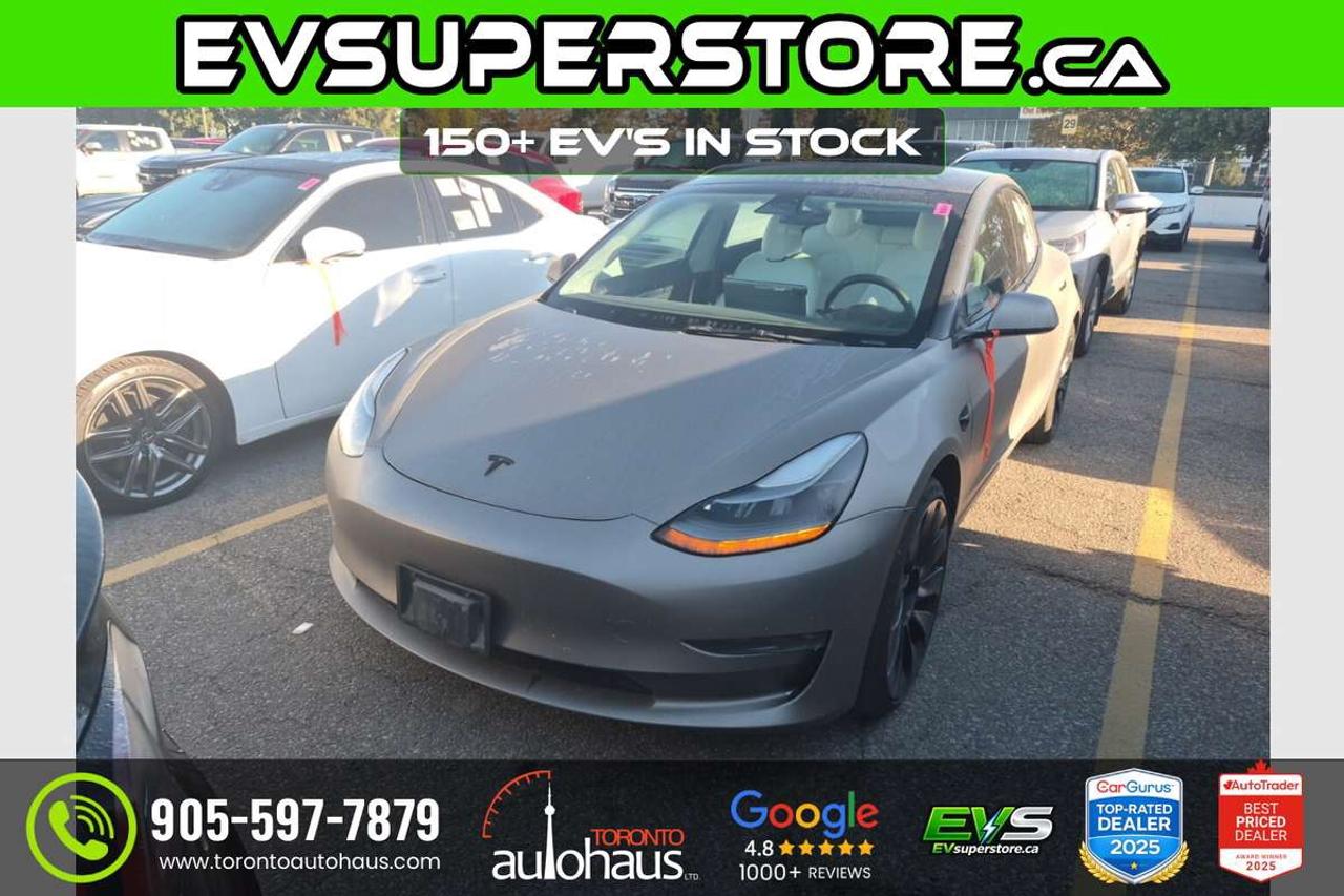 2022 Tesla Model 3 Performance I WHITE INT I FULL WRAP Photo1