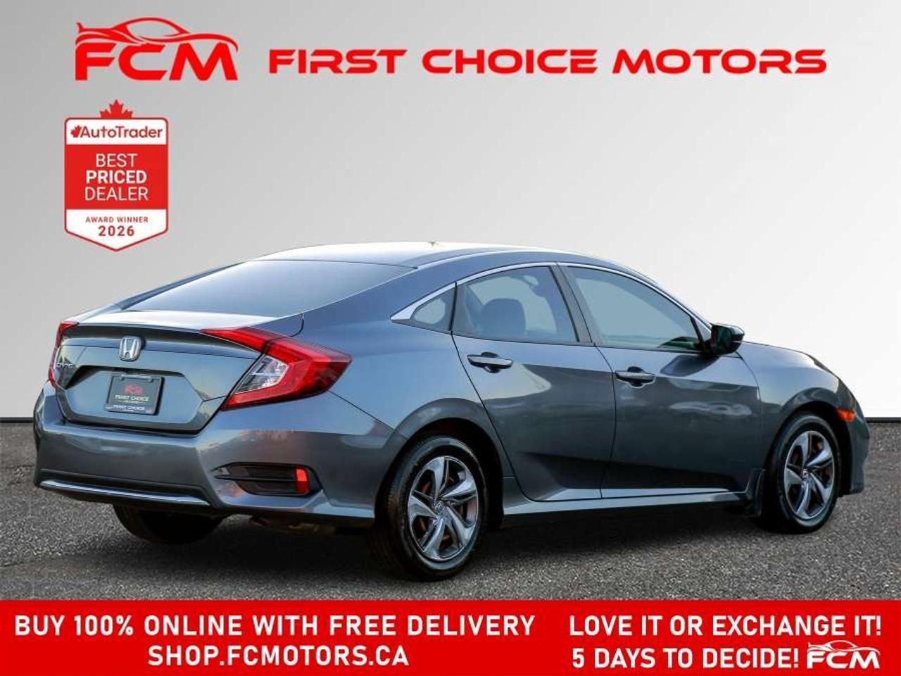 2020 Honda Civic LX   FULLY CERTIFIED WITH WARRANTY Photo