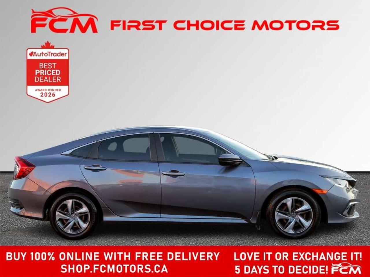 2020 Honda Civic LX   FULLY CERTIFIED WITH WARRANTY Photo