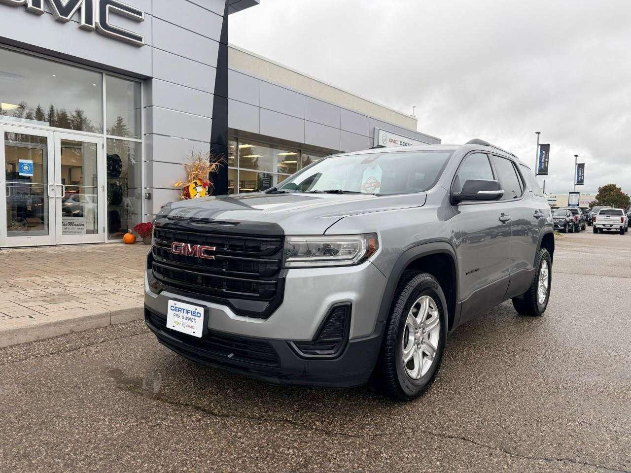 2023 GMC Acadia 3.6L V6, AWD, ALLOYS, CLOTH, 6-PASSENGER, TRAILERING PKG, CERTIFIED AS-TRADED! Photo0