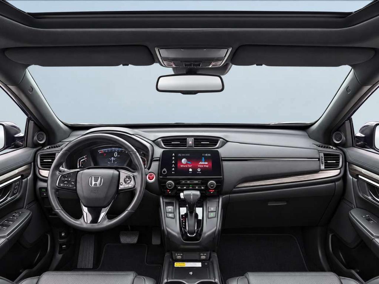 2020 Honda CR-V BLACK EDITION   TOURING AWD   LEATHER   PANO ROOF   NAVI   BLIND SPOT   LANE DEPARTURE   HEATED STEERING Photo