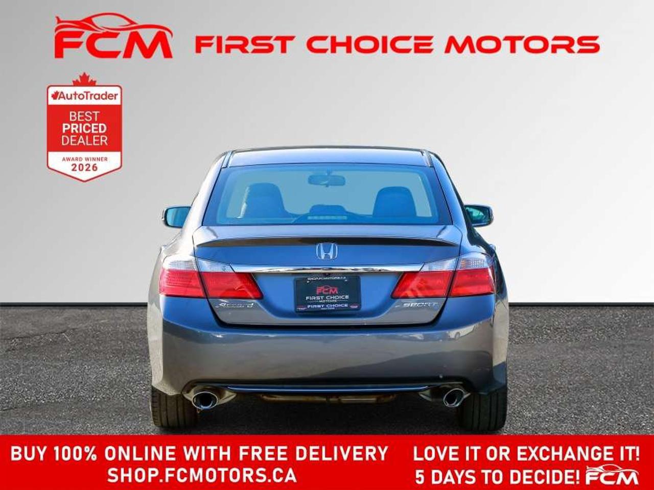 2015 Honda Accord SPORT   FULLY CERTIFIED WITH WARRANTY Photo