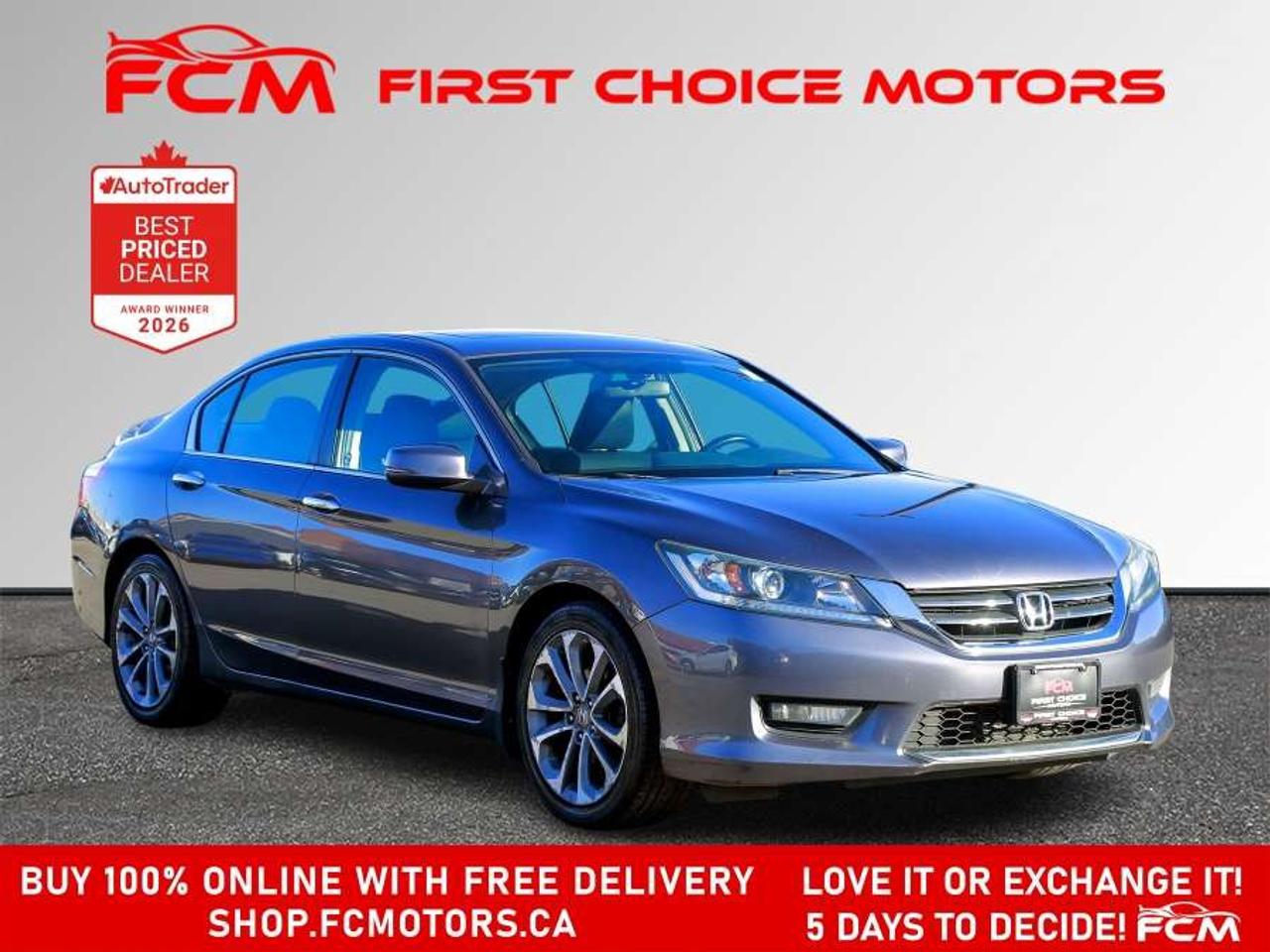 2015 Honda Accord SPORT   FULLY CERTIFIED WITH WARRANTY Photo