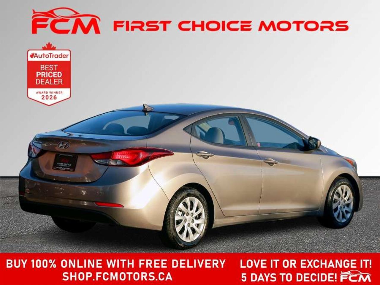 2014 Hyundai Elantra GL   FULLY CERTIFIED WITH WARRANTY Photo