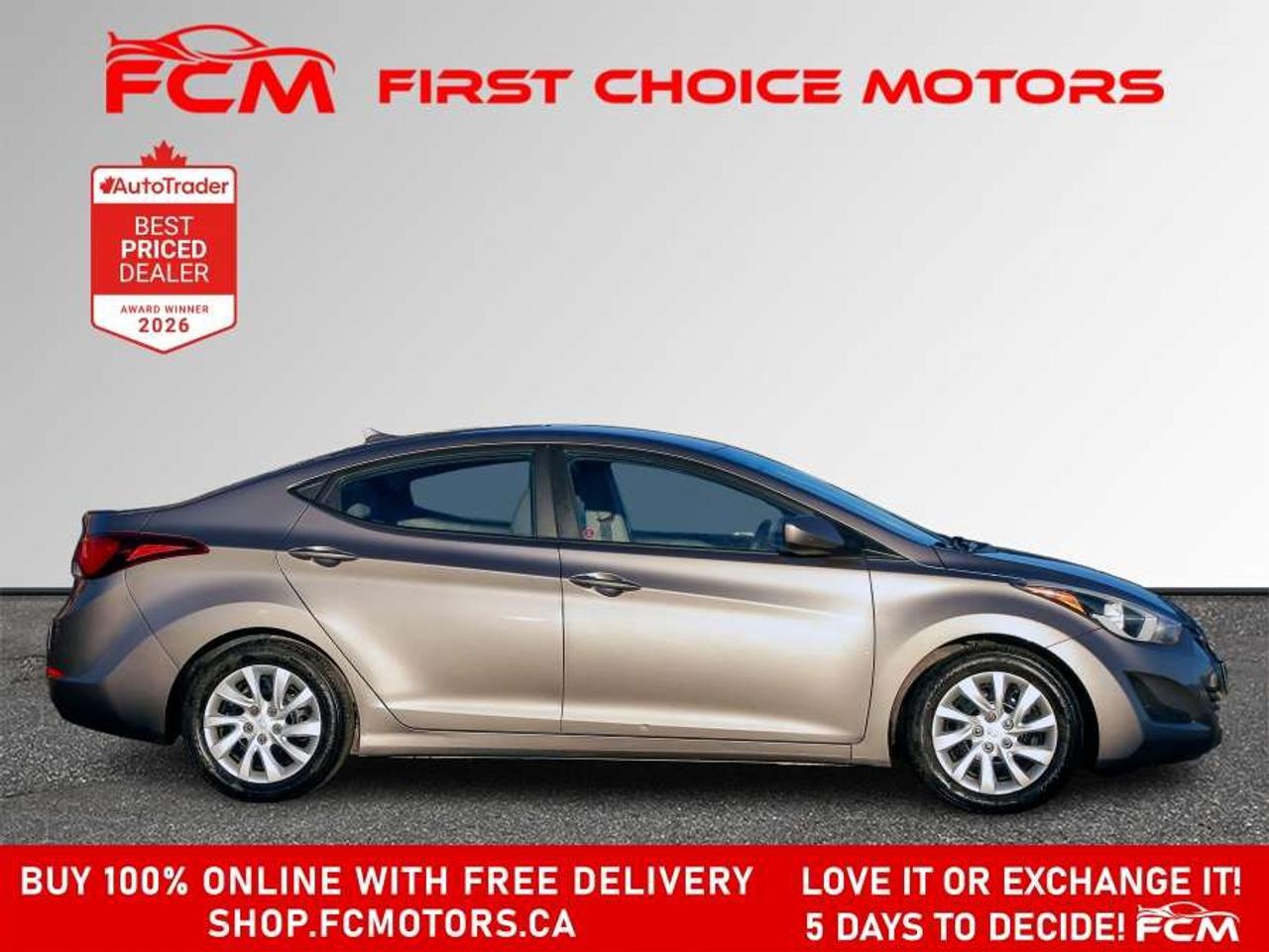 2014 Hyundai Elantra GL   FULLY CERTIFIED WITH WARRANTY Photo