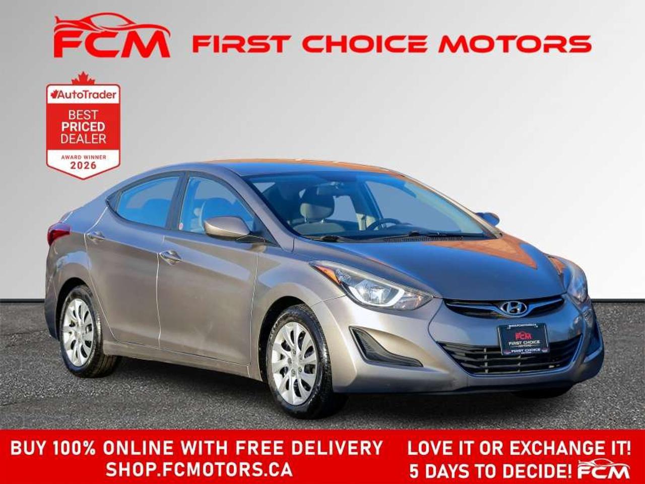 2014 Hyundai Elantra GL   FULLY CERTIFIED WITH WARRANTY Photo