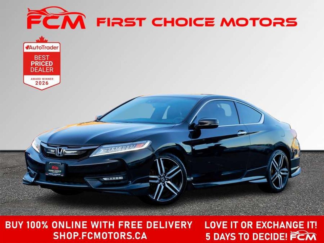2016 Honda Accord TOURING   FULLY CERTIFIED WITH WARRANTY Photo