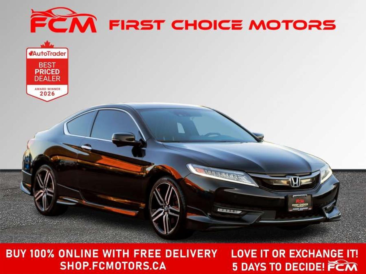 2016 Honda Accord TOURING   FULLY CERTIFIED WITH WARRANTY Photo