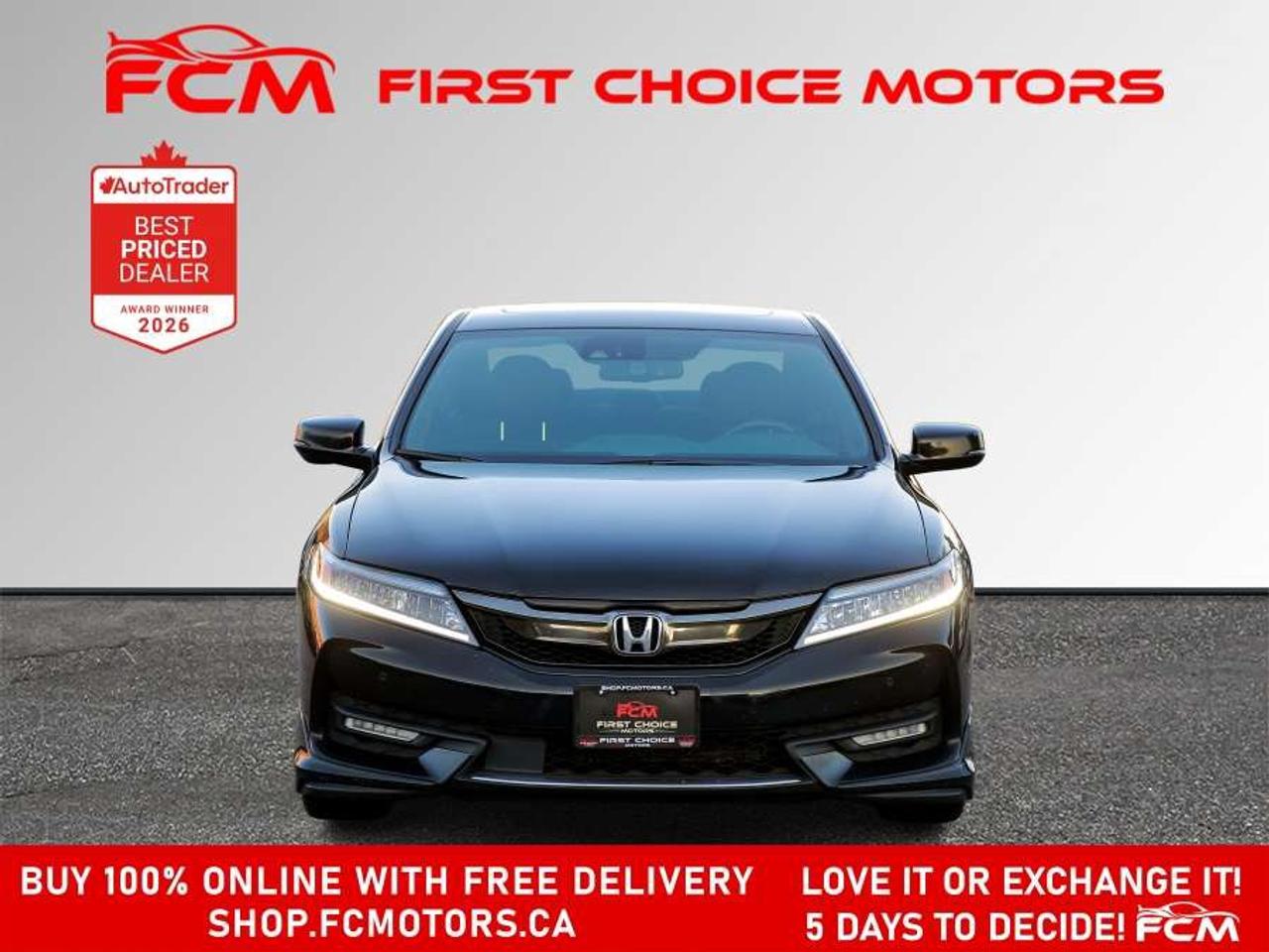 2016 Honda Accord TOURING   FULLY CERTIFIED WITH WARRANTY Photo