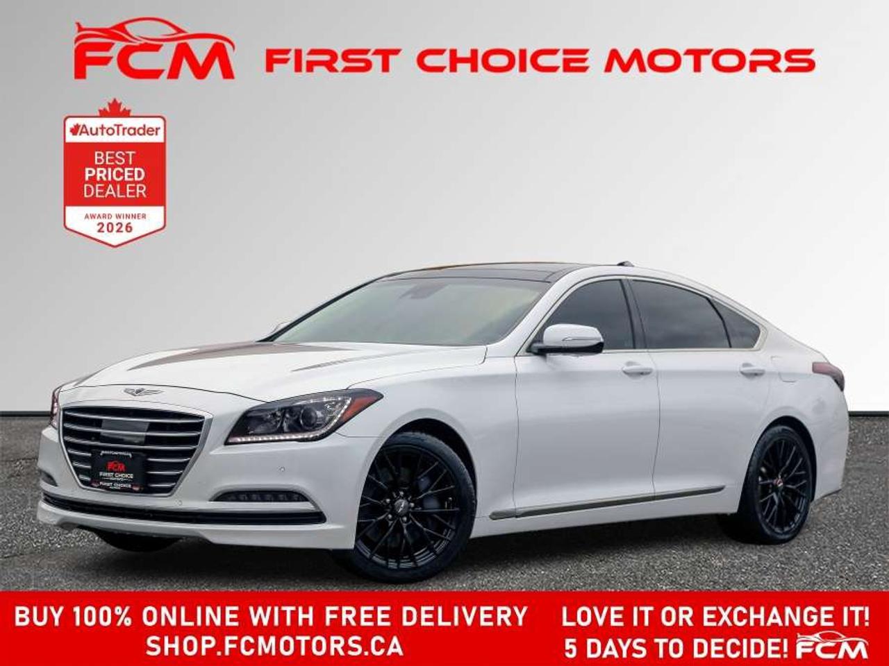 2017 Genesis G80 TECHNOLOGY   FULLY CERTIFIED WITH WARRANTY Photo0