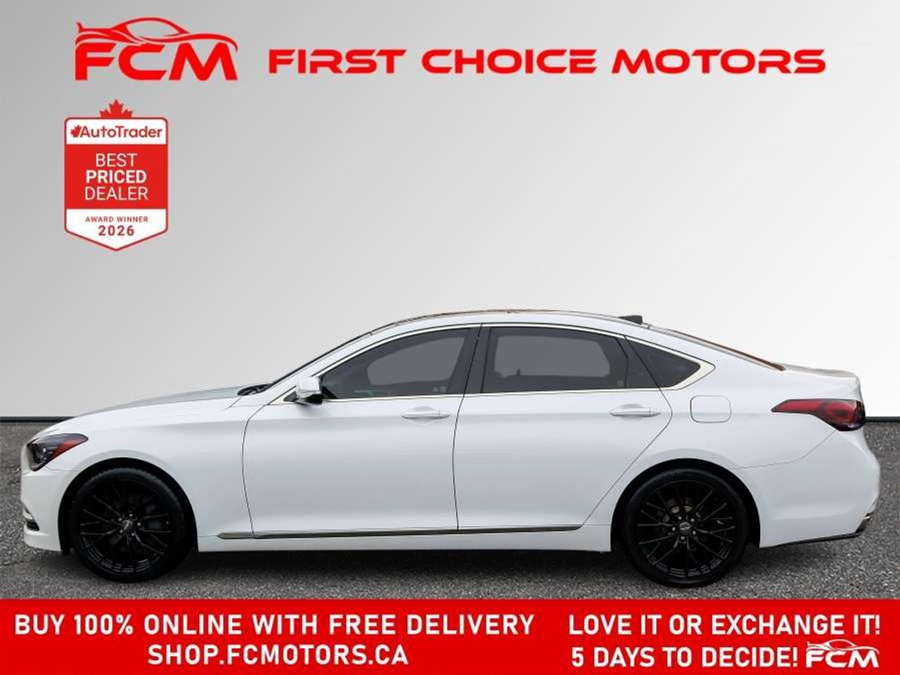 2017 Genesis G80 TECHNOLOGY   FULLY CERTIFIED WITH WARRANTY Photo2