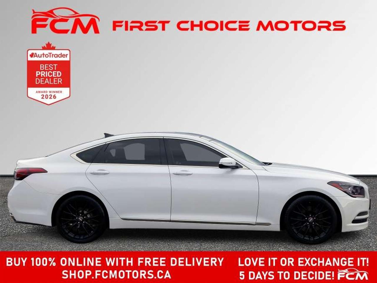 2017 Genesis G80 TECHNOLOGY   FULLY CERTIFIED WITH WARRANTY Photo