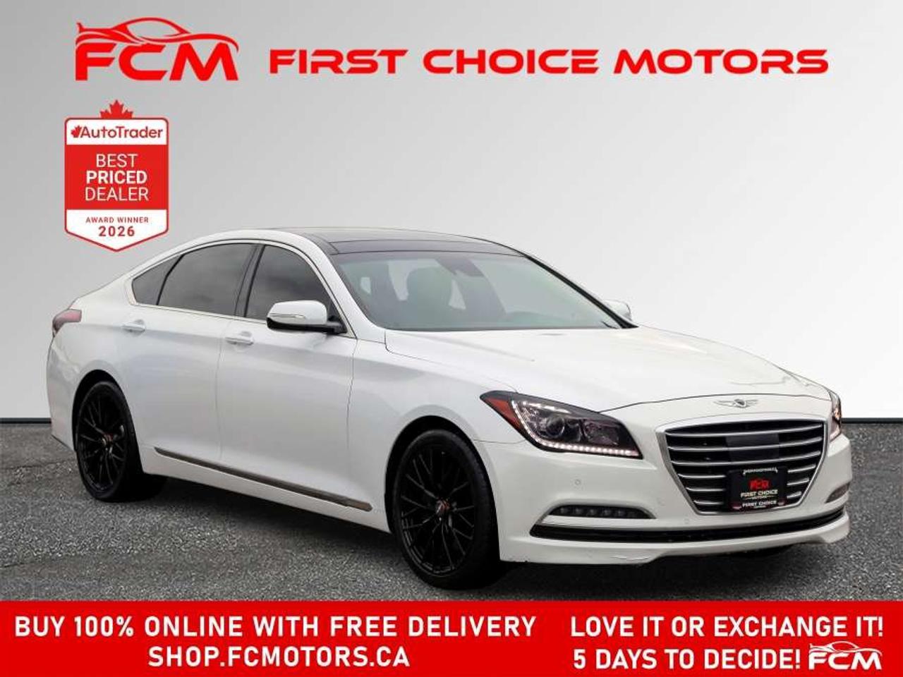 2017 Genesis G80 TECHNOLOGY   FULLY CERTIFIED WITH WARRANTY Photo