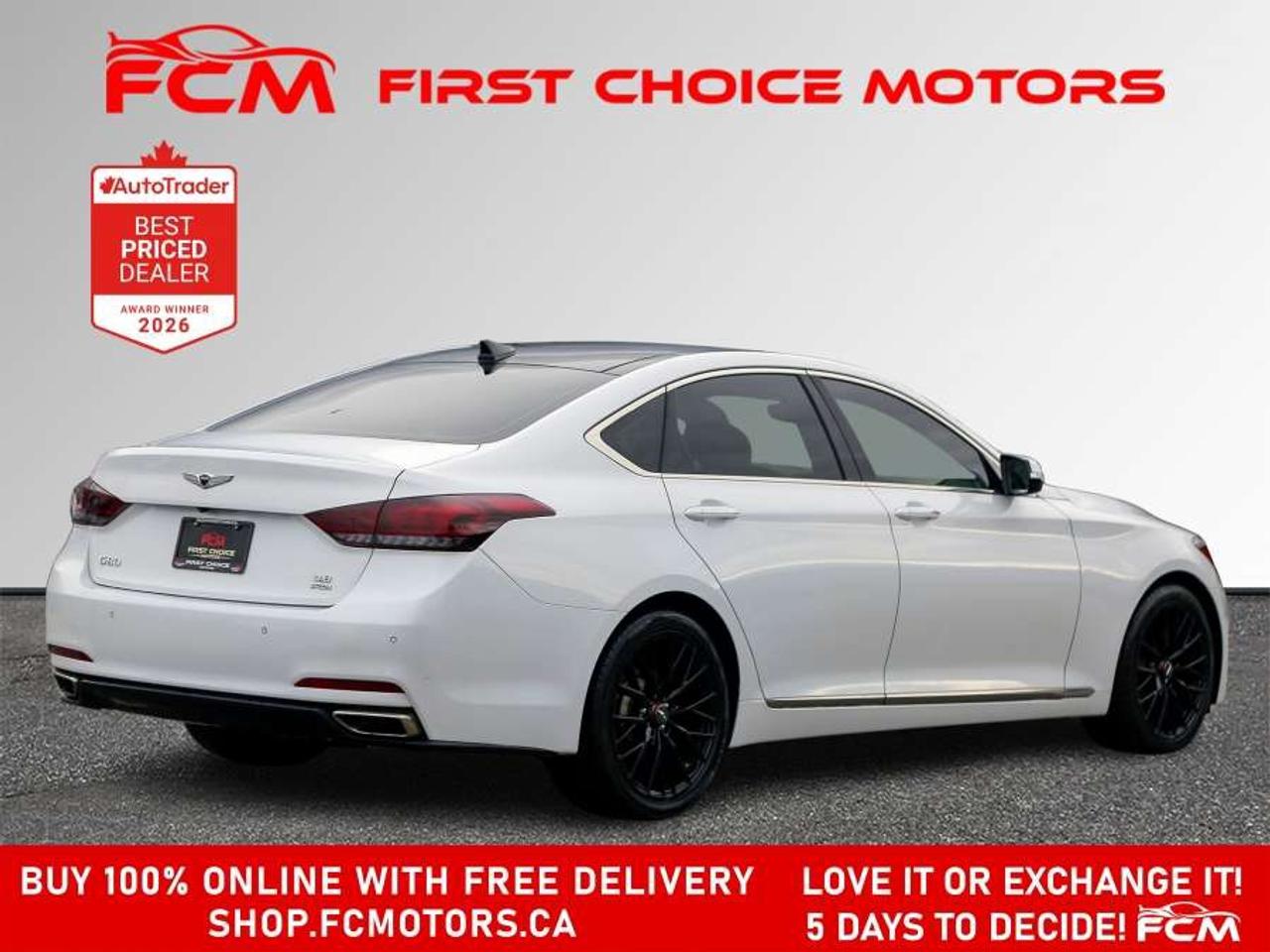 2017 Genesis G80 TECHNOLOGY   FULLY CERTIFIED WITH WARRANTY Photo