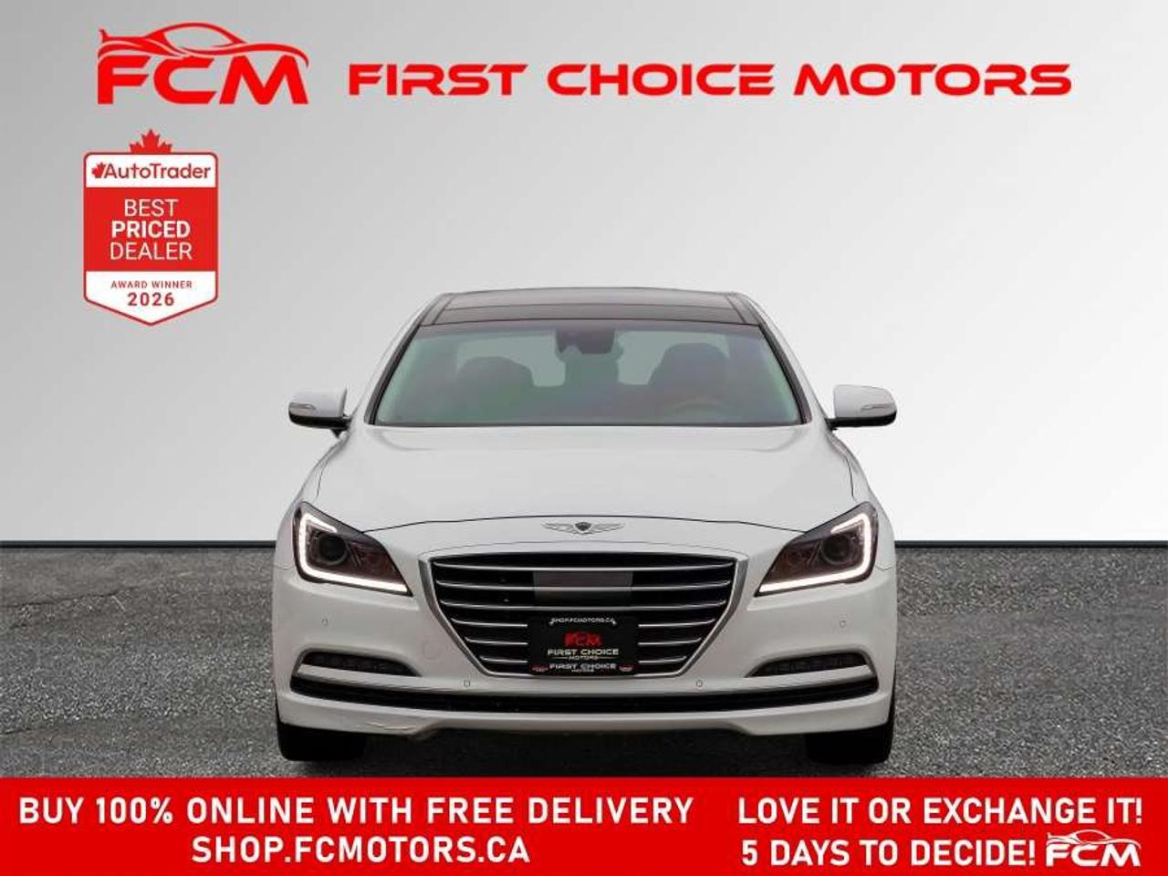 2017 Genesis G80 TECHNOLOGY   FULLY CERTIFIED WITH WARRANTY Photo