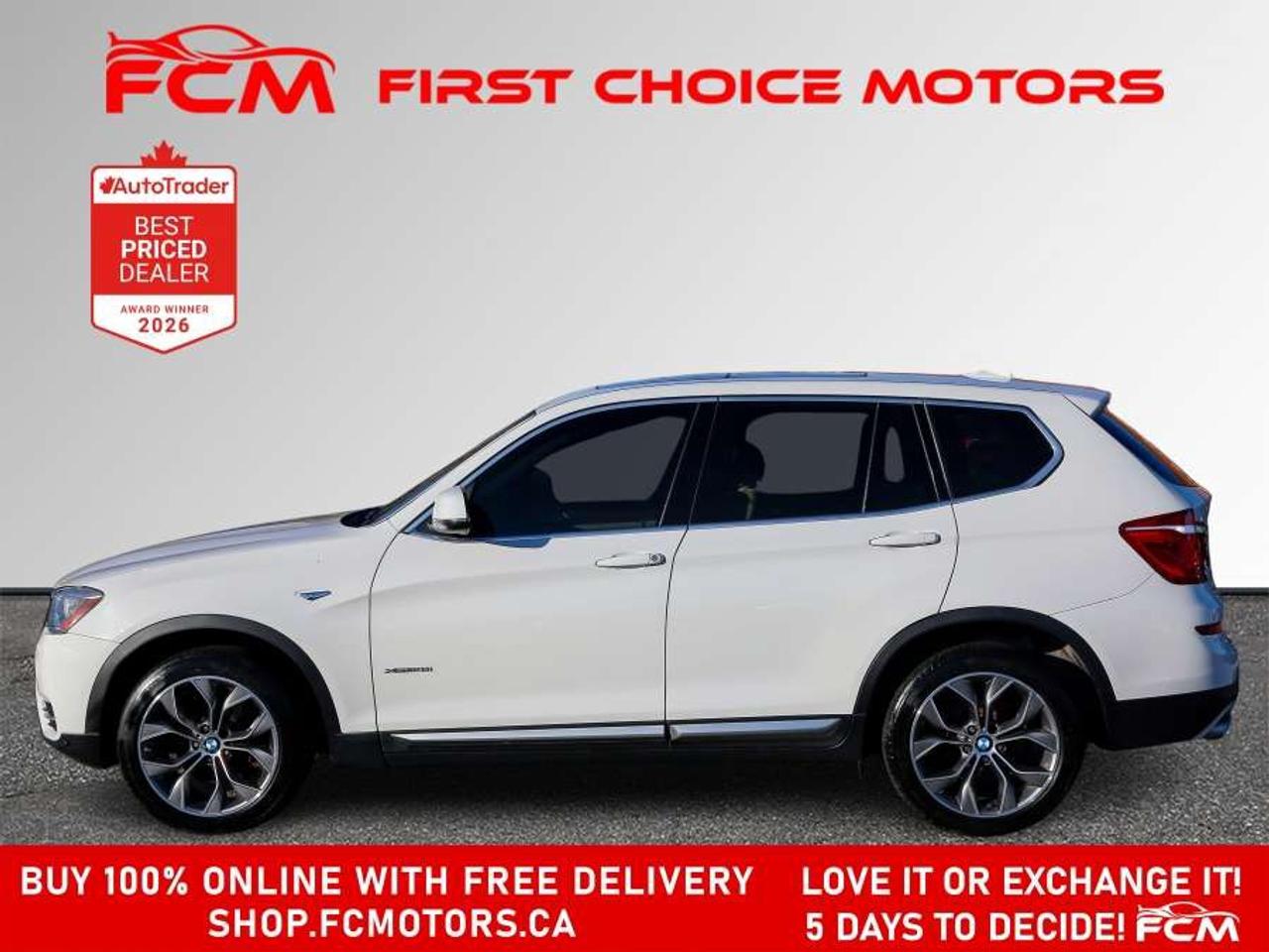 2016 BMW X3 XDRIVE28I   FULLY CERTIFIED WITH WARRANTY Photo